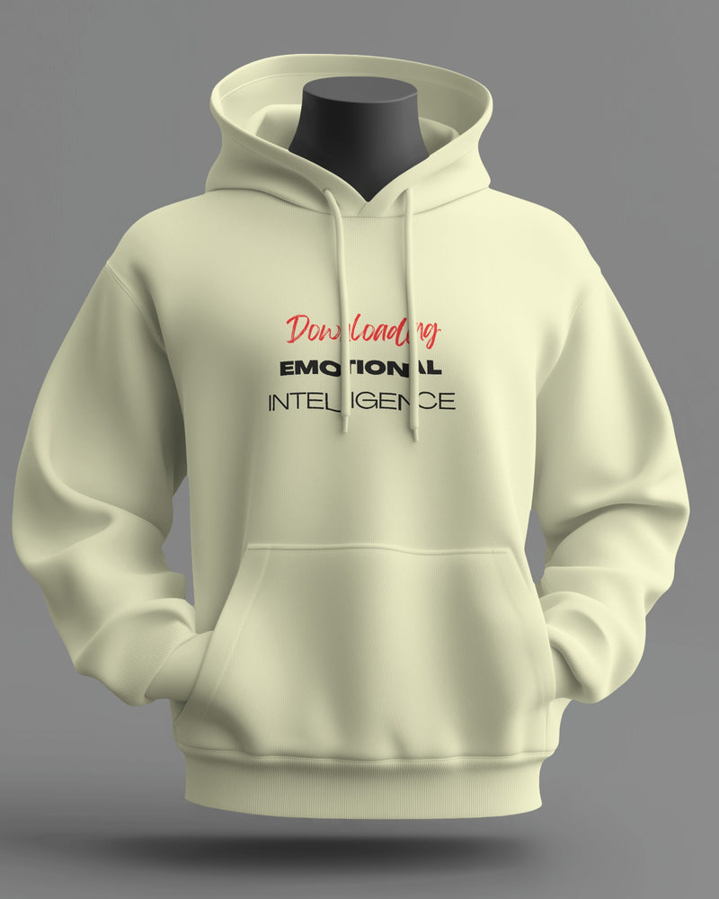 Emotional Intelligence: Downloading Unisexual hoodie