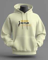 No map, no plan, just vibes uisexual hoodie