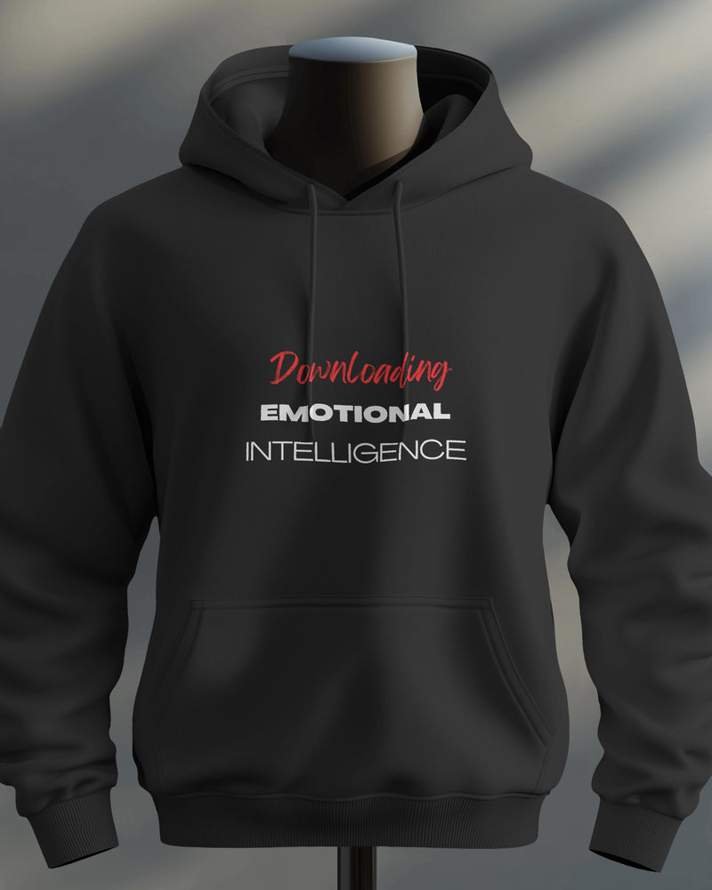 Emotional Intelligence: Downloading Unisexual hoodie