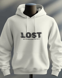 Lost, but loving every step of it unisexual hoodie