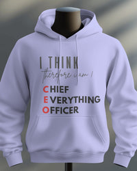 Chief Everything Ofiicer CEO unisexual hoodie