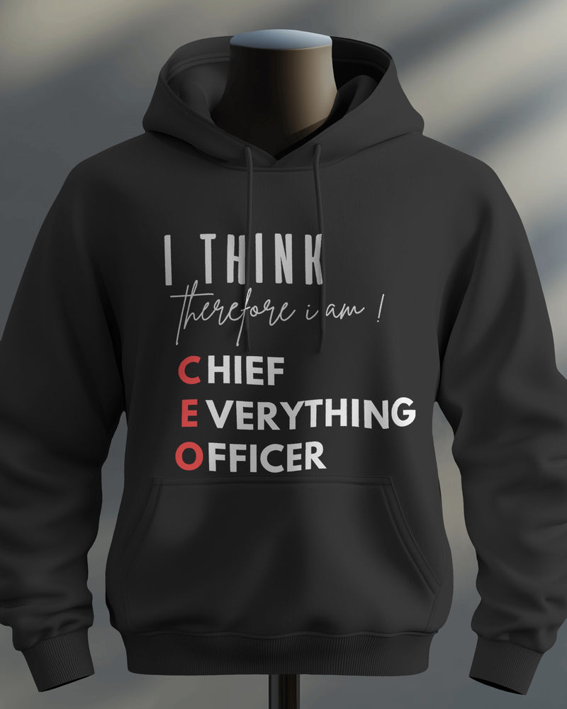 Chief Everything Ofiicer CEO unisexual hoodie