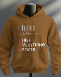 Chief Everything Ofiicer CEO unisexual hoodie