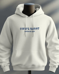 Standards Stay, people rotate, Swiping right through my chaos unisexual hoodie