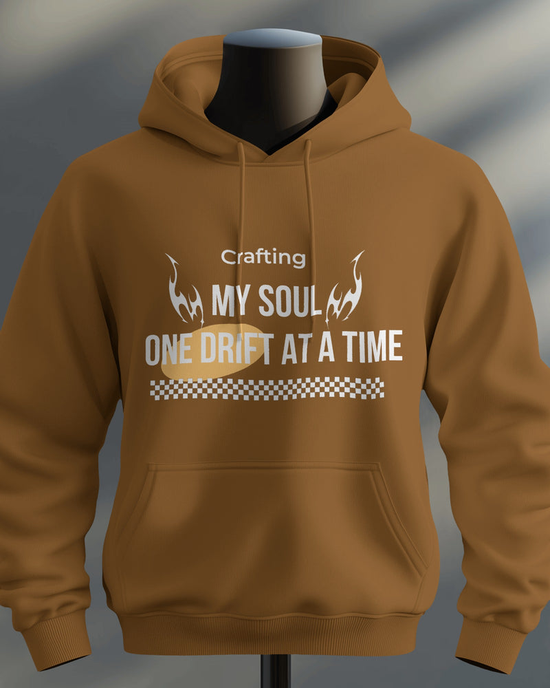 Crafting my soul, One drift at a time unisexaul hoodie