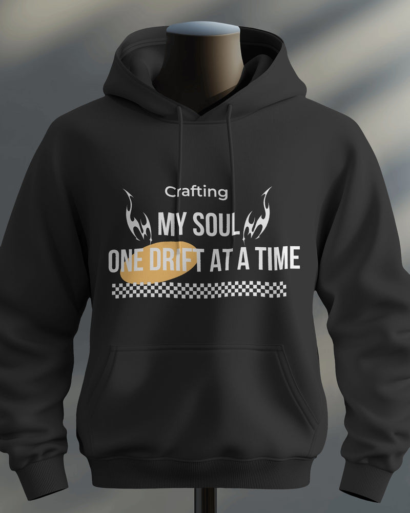 Crafting my soul, One drift at a time unisexaul hoodie