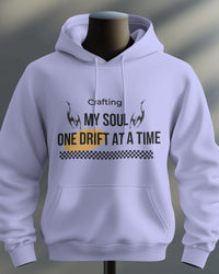 Crafting my soul, One drift at a time unisexaul hoodie