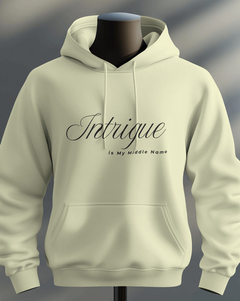 Intrigue is My Middle Name unisexual hoodie