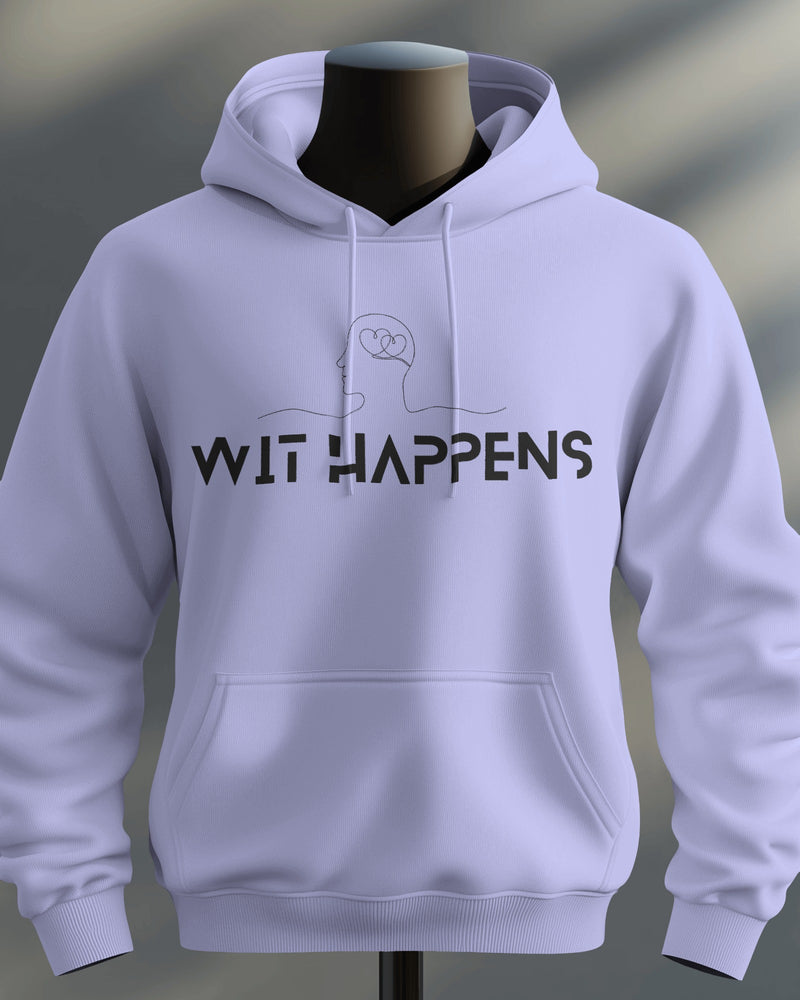 Wit Happens unisexual hoodie