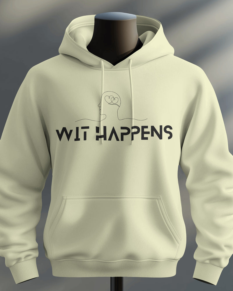 Wit Happens unisexual hoodie
