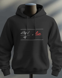 d(life)/df=lie unisexual hoodie