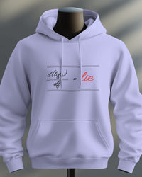 d(life)/df=lie unisexual hoodie