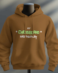my chesboard has people unisexual hoodie