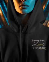 Looping from studying to studied. Unisexual Hoodie