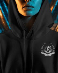 Discipline in the nets, glory on the pitch. Unisexual Hoodie