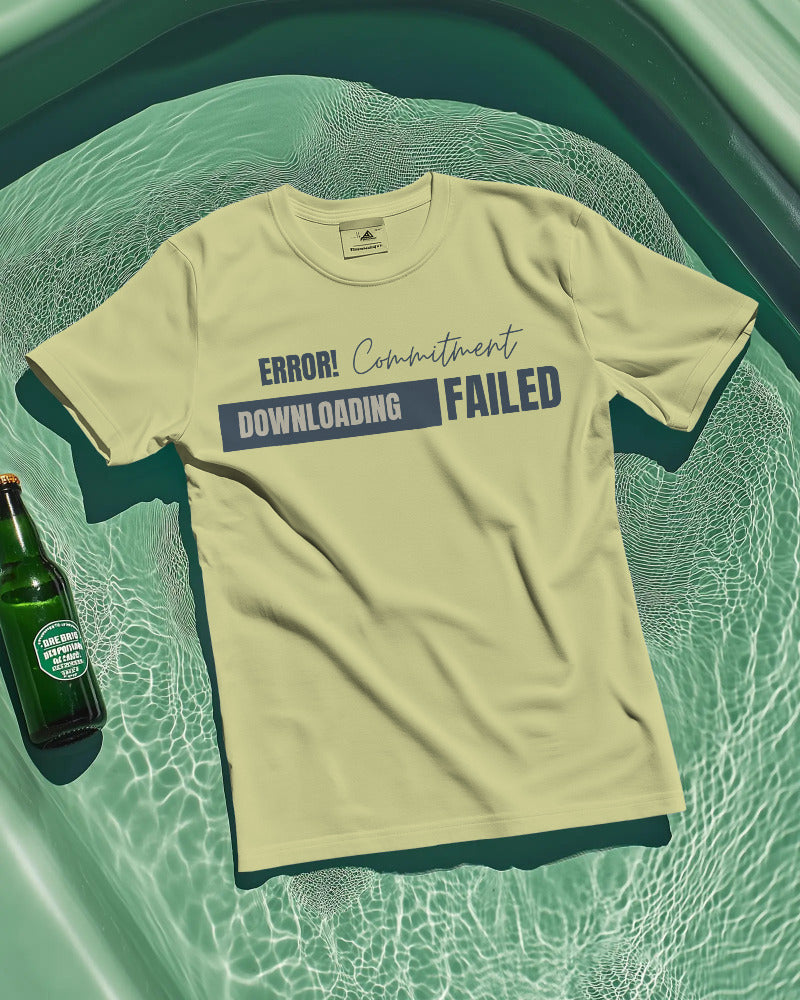 ERROR! Commitment downloading failed uisexual T shirt