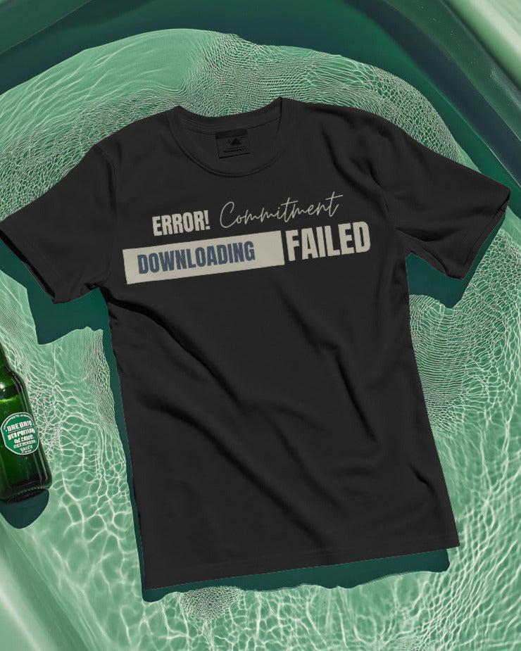 ERROR! Commitment downloading failed uisexual T shirt