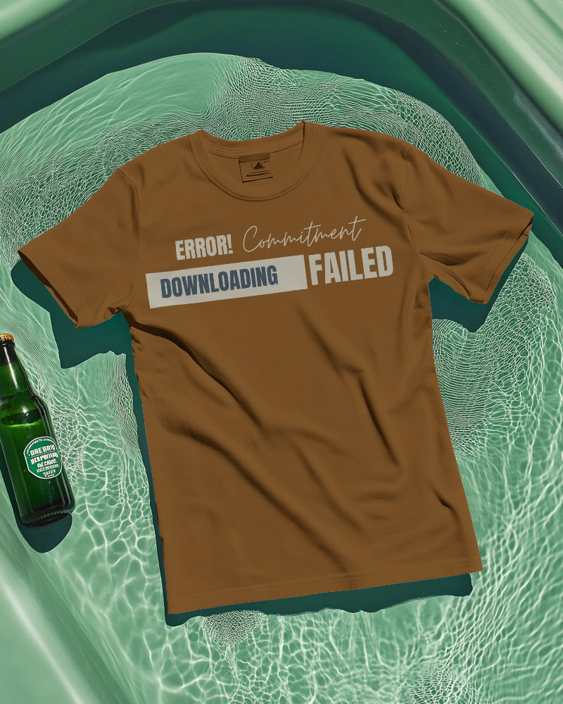 ERROR! Commitment downloading failed uisexual T shirt