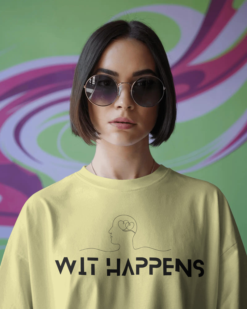 Wit Happens unisexual T shirt