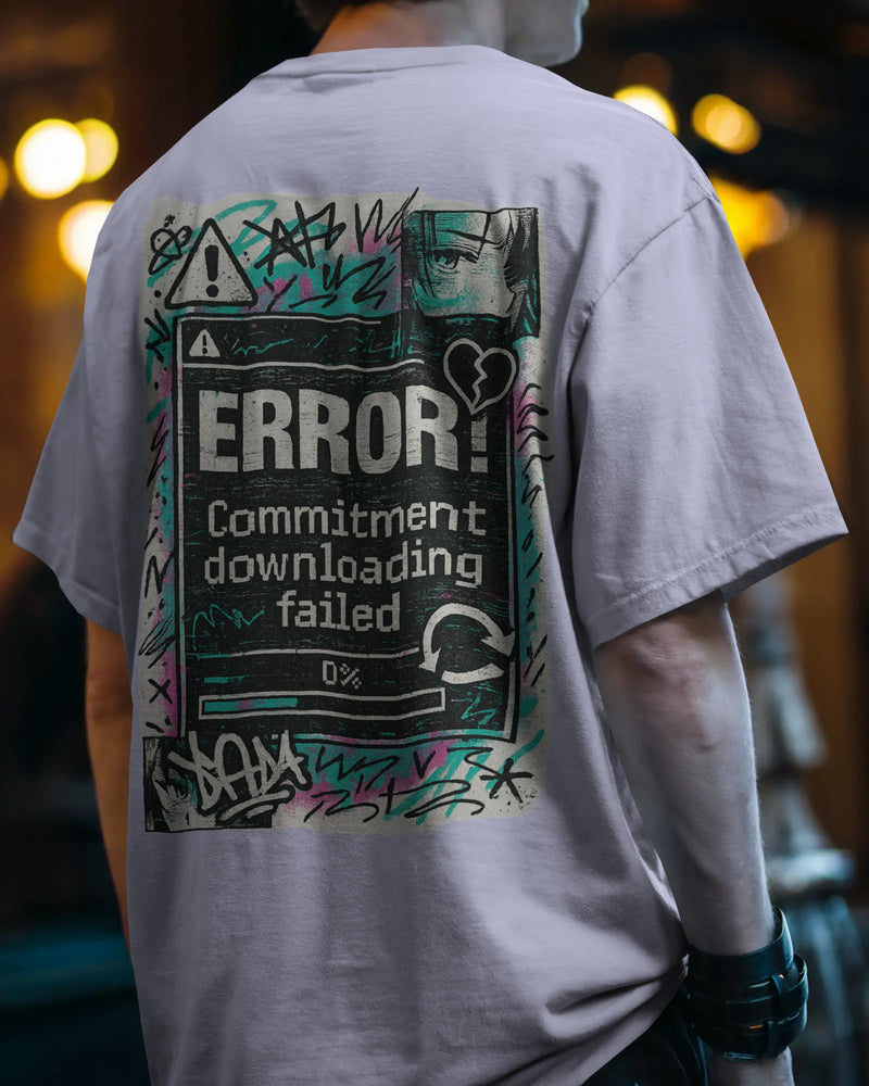 ERROR! Commitment downloading failed uisexual T shirt