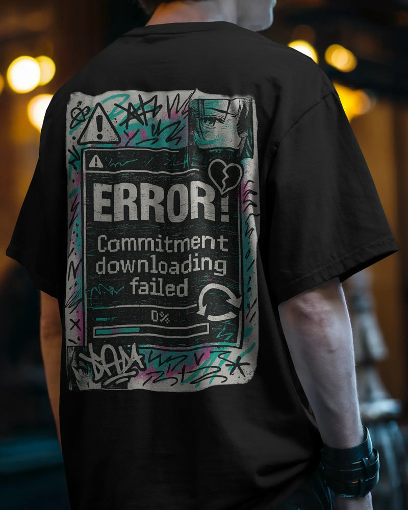 ERROR! Commitment downloading failed uisexual T shirt
