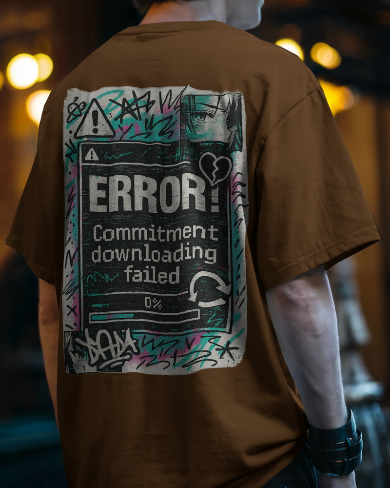 ERROR! Commitment downloading failed uisexual T shirt