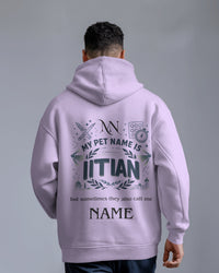 My Pet Name is IITian custom NAME Unisexual Hoodie