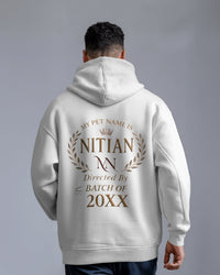 My Pet Name is NITian custom BATCH YEAR Unisexual Hoodies