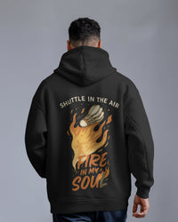 Shuttle in the air, fire in my soul Unisexual Hoodie