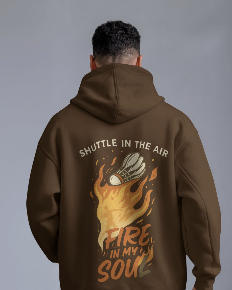 Shuttle in the air, fire in my soul Unisexual Hoodie