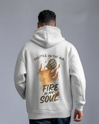 Shuttle in the air, fire in my soul Unisexual Hoodie