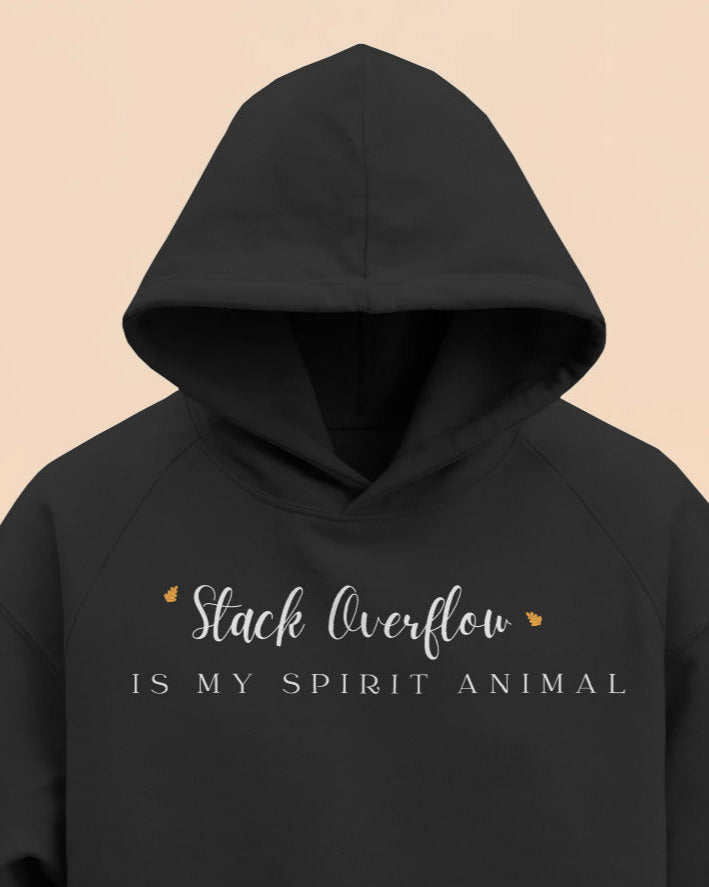 Stack Overflow is My Spirit Animal unisexual hoodie